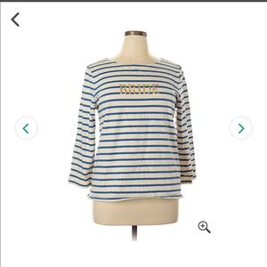 LAST CHANCE: J Crew BRIDE Boat Neck T Shirt